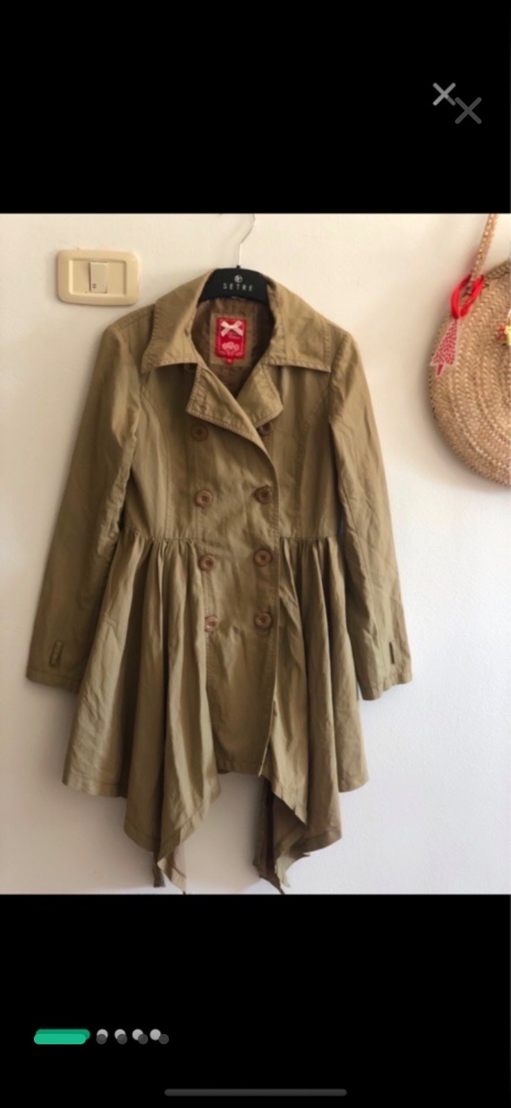 Trench coat beige