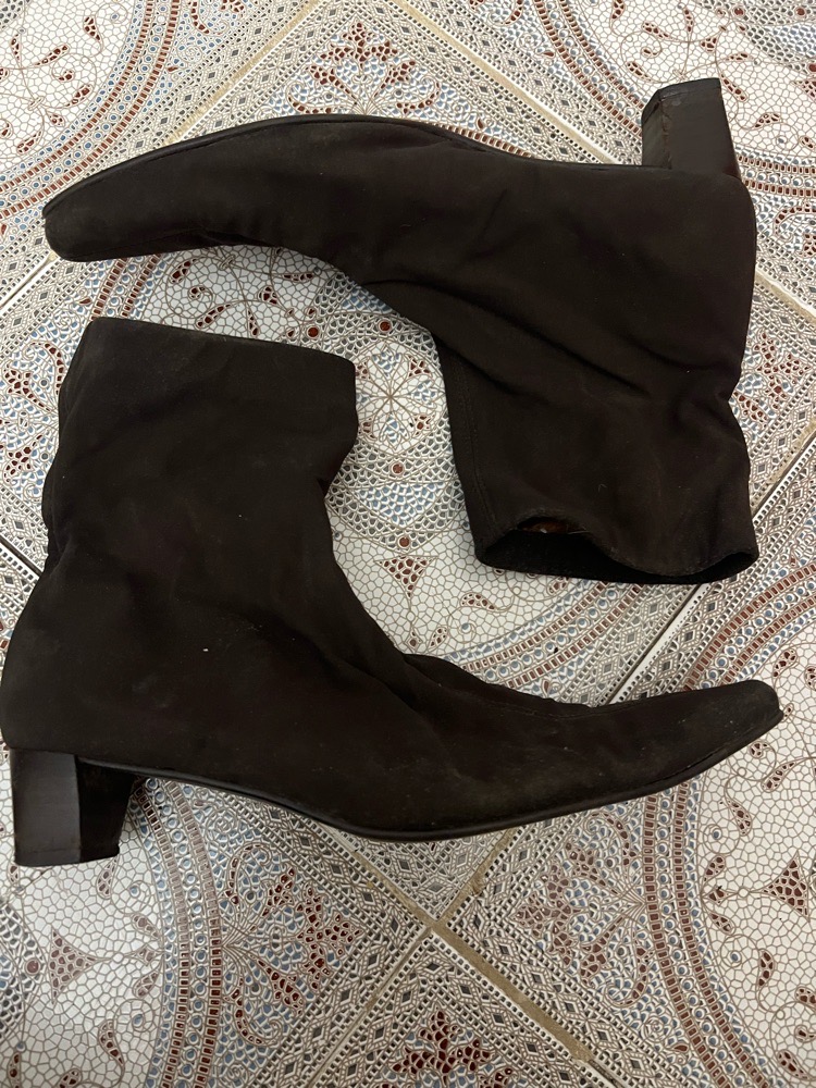Bottines marron
