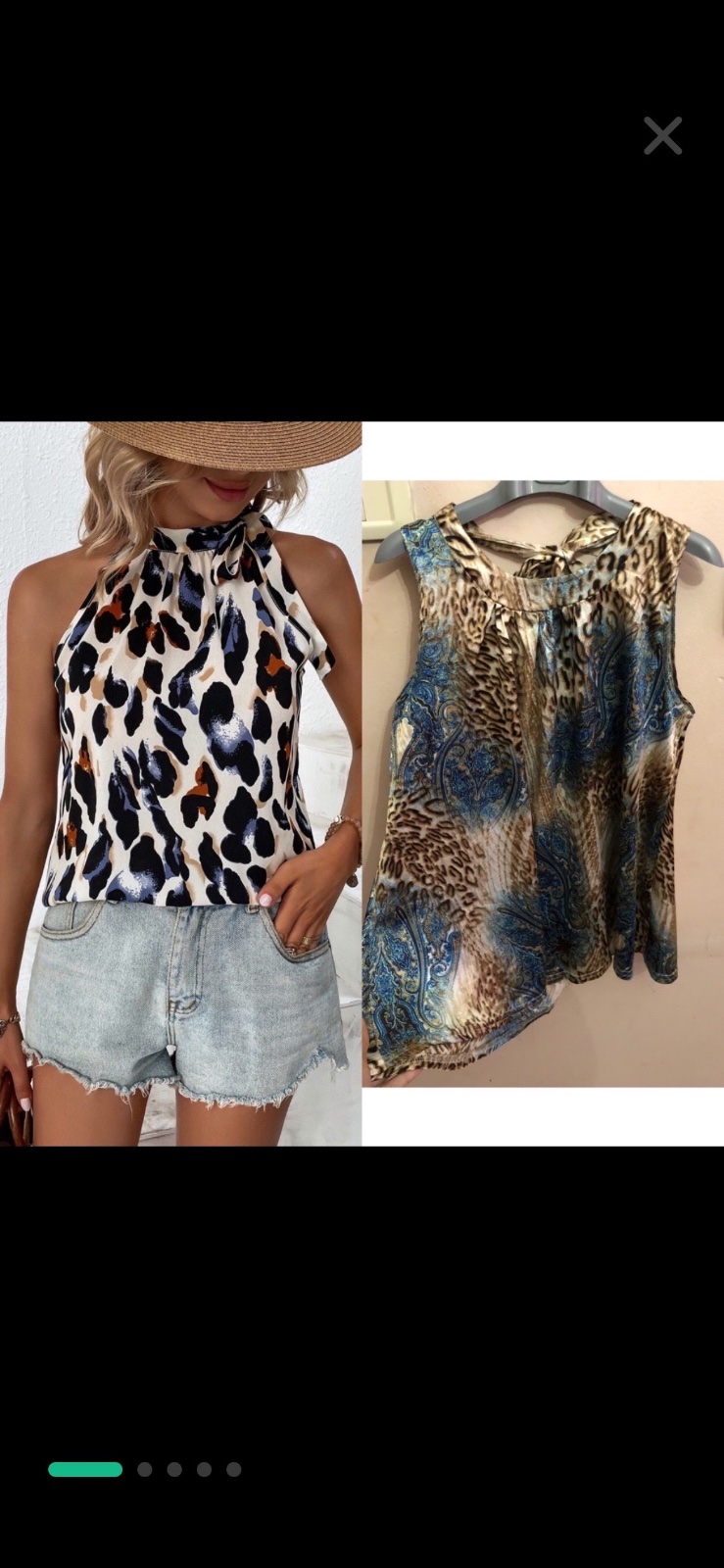 Chemise leopard