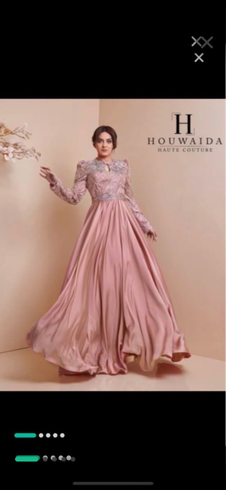 Caftan houwaida haute couture