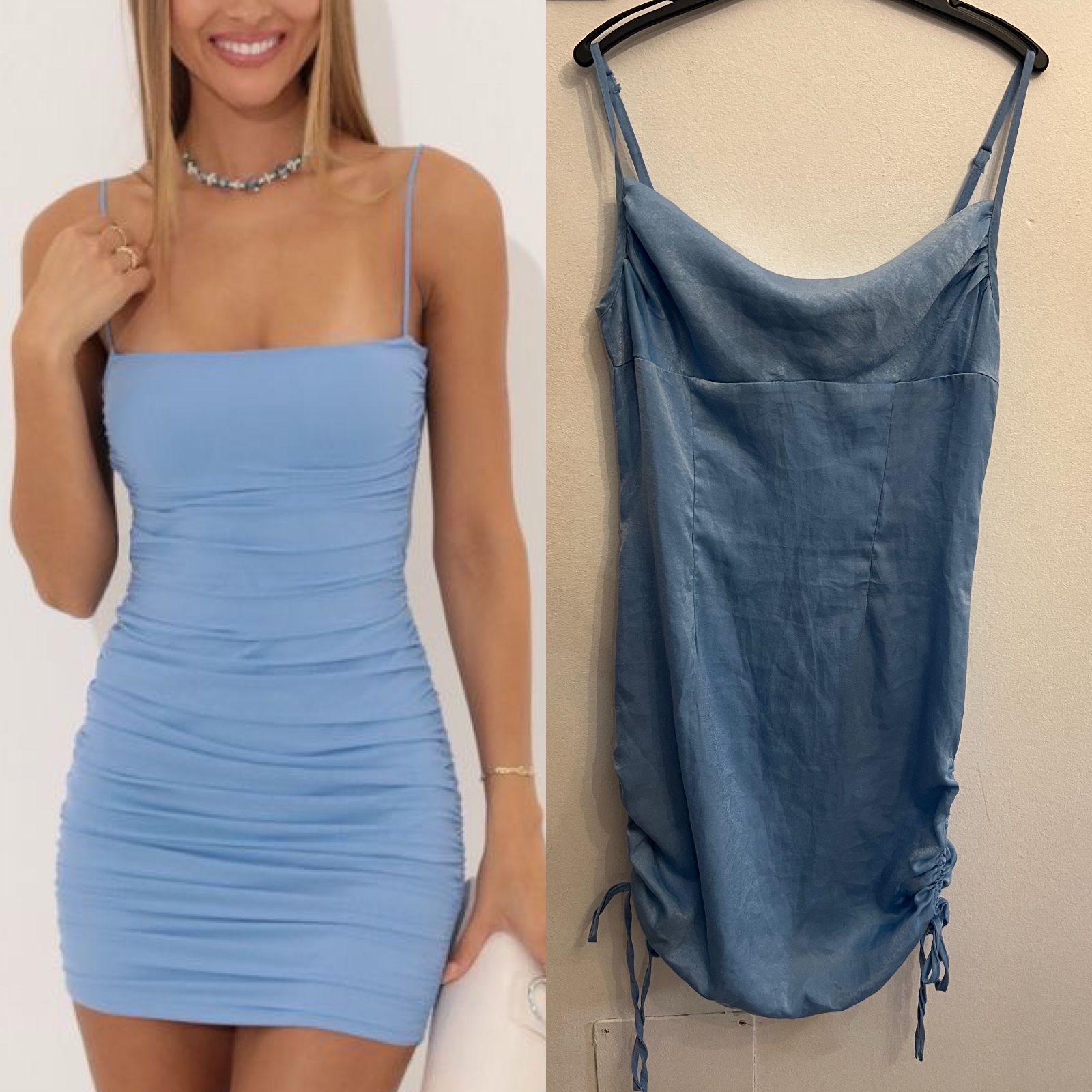 Robe bleu
