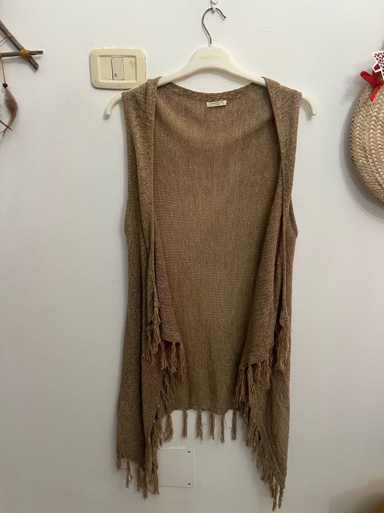 Gilet beige 