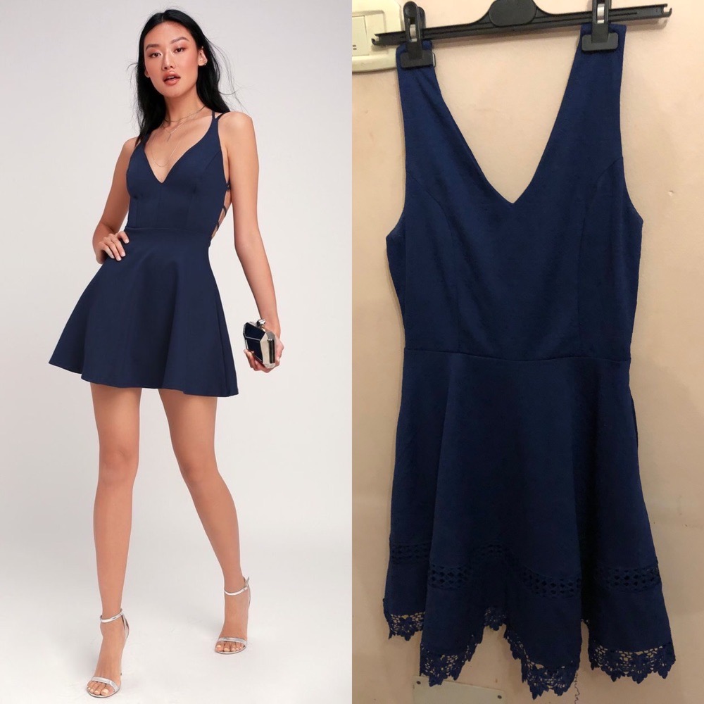 robe bleu