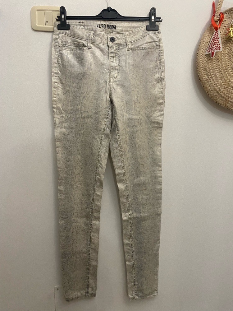 pantalon leopard gris