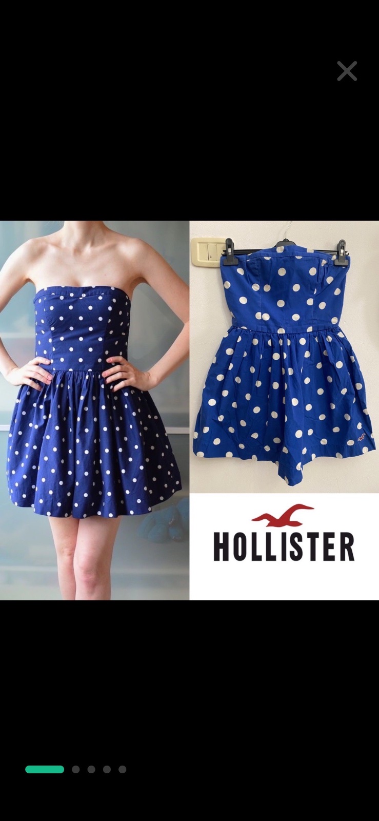 Robe Polka Dots Holister