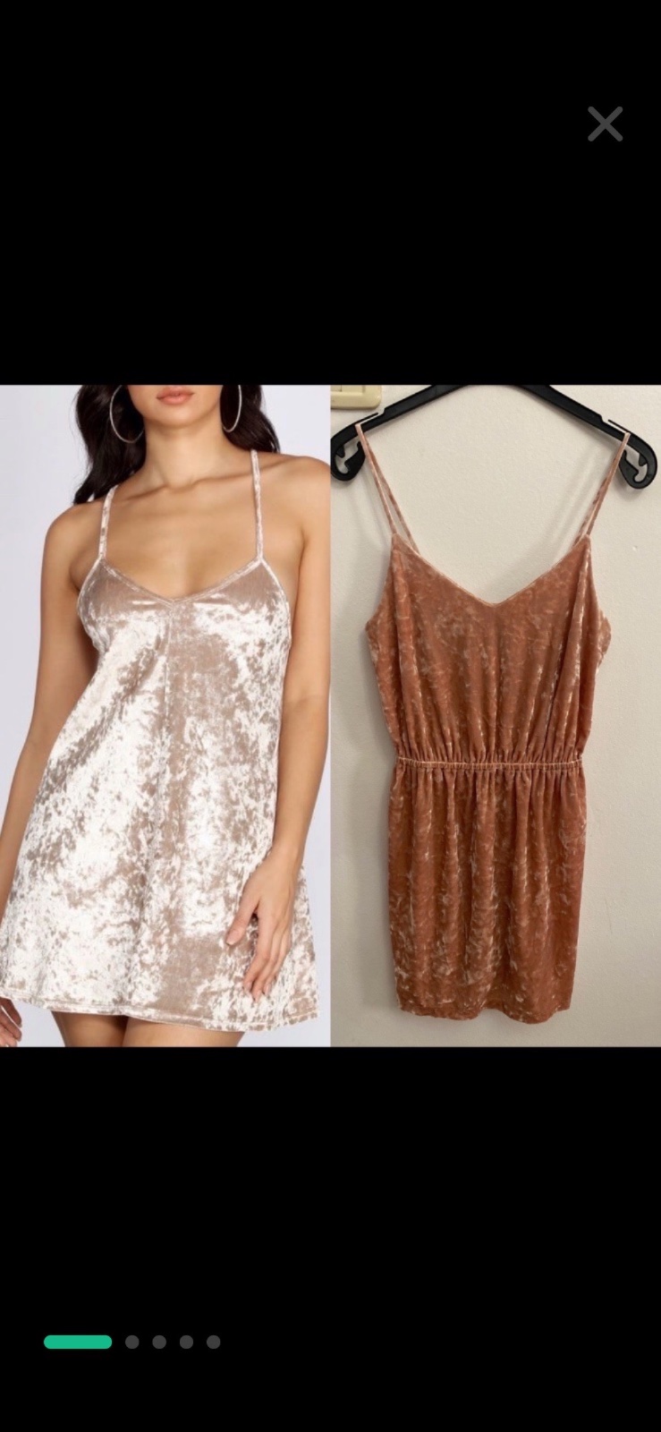 Robe velour