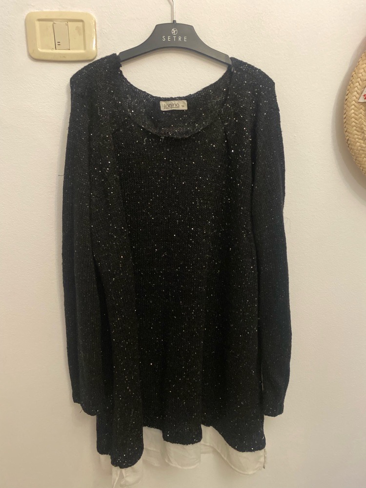 Pull bling bling grand taille 