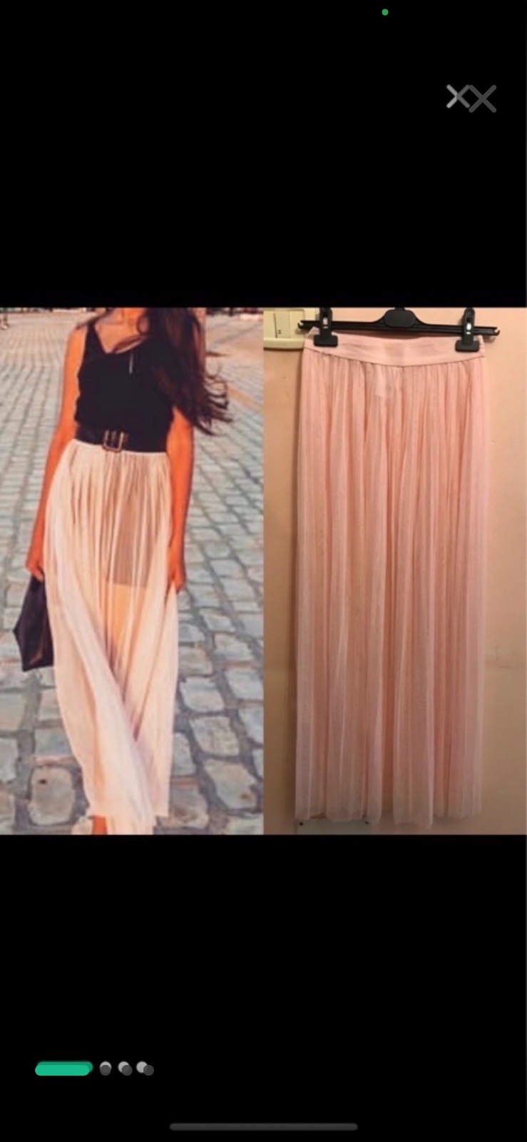 Jupe transparente