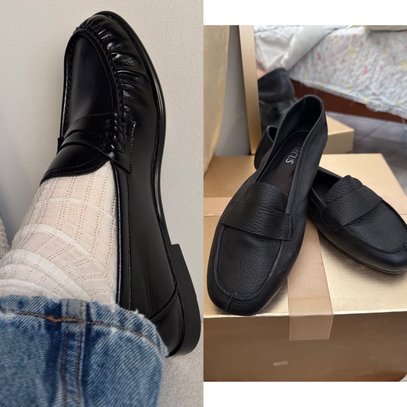 Mocassin noir 