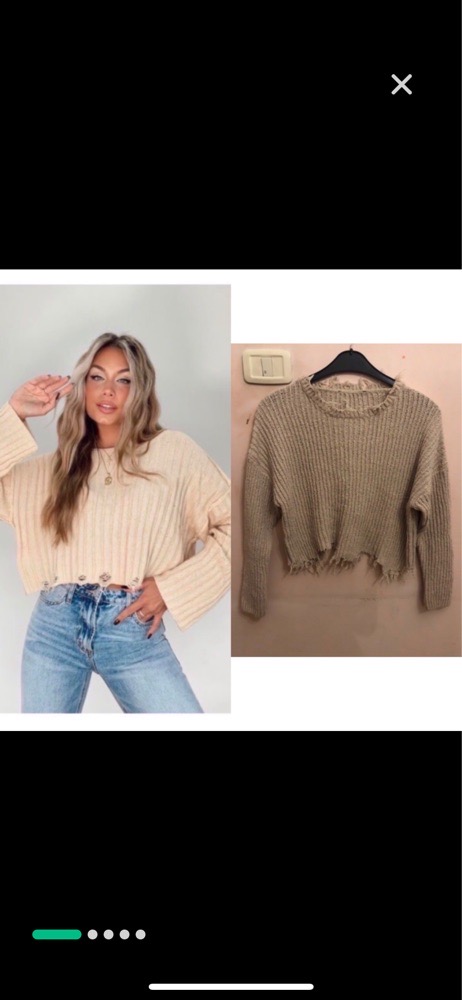 Pull beige 