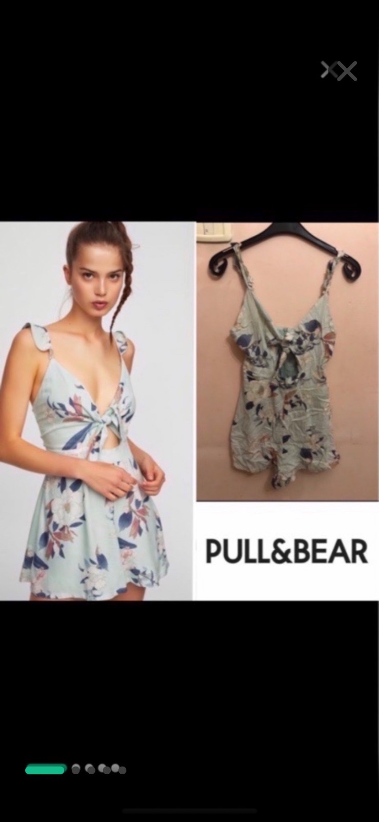 Combinaison short pull & bear