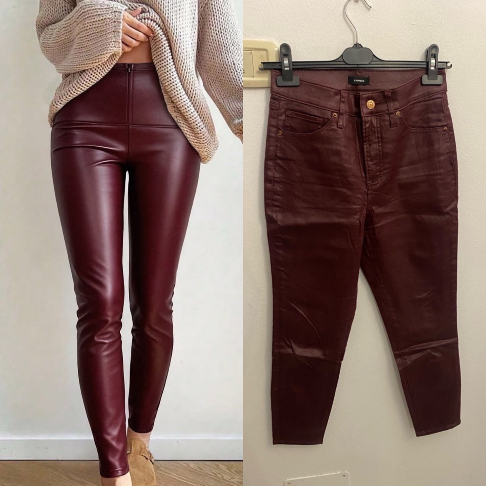 Pantalon Burgundy