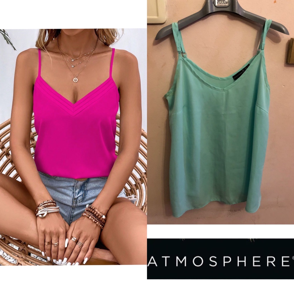 chemise turquoise 