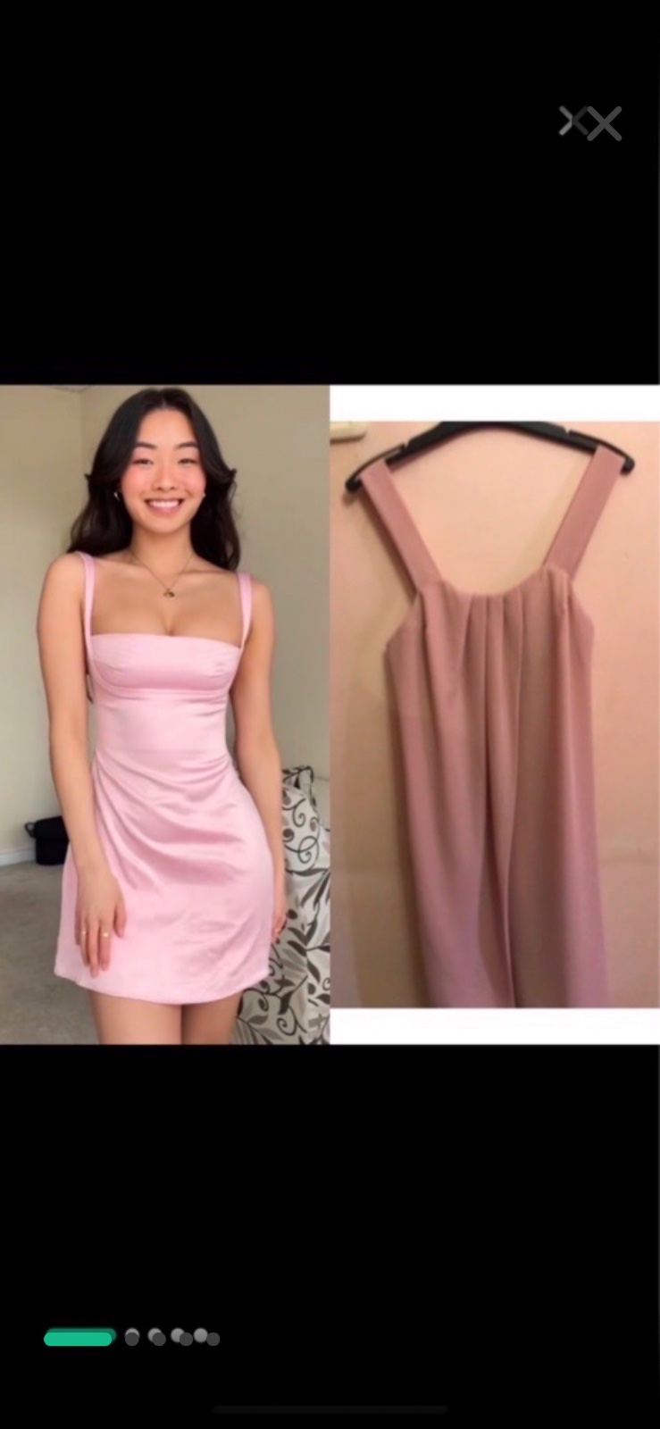 Robe rose 