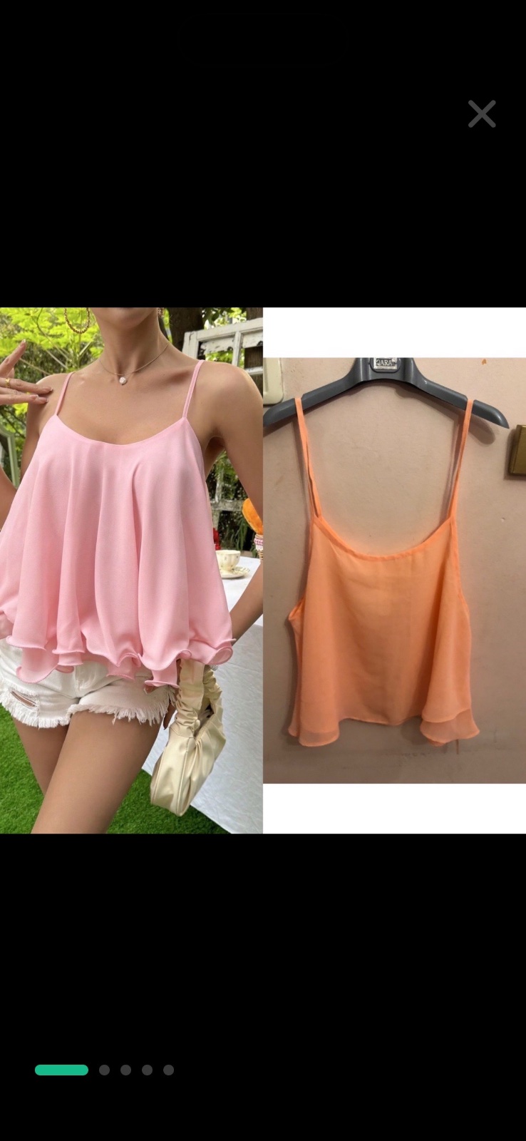 Chemise peachy