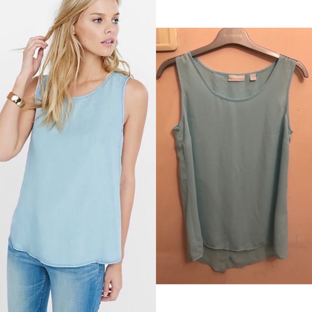 chemise bleu