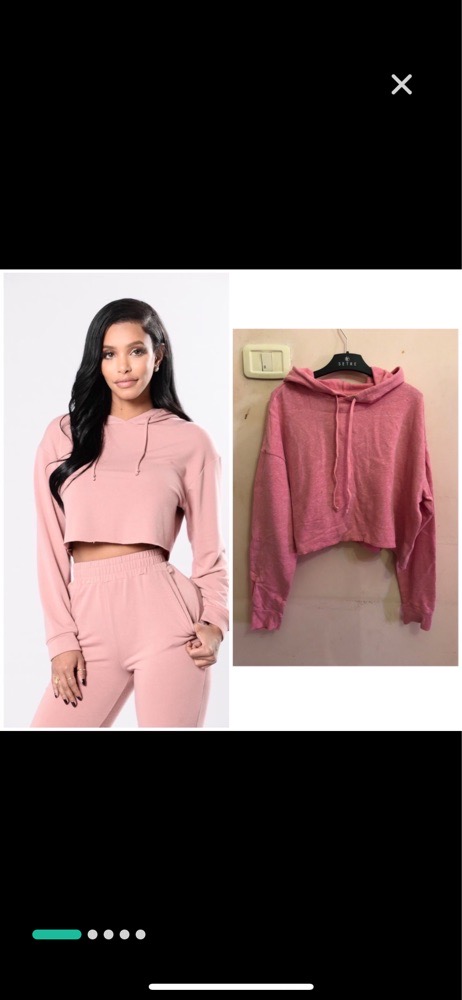Capuche rose