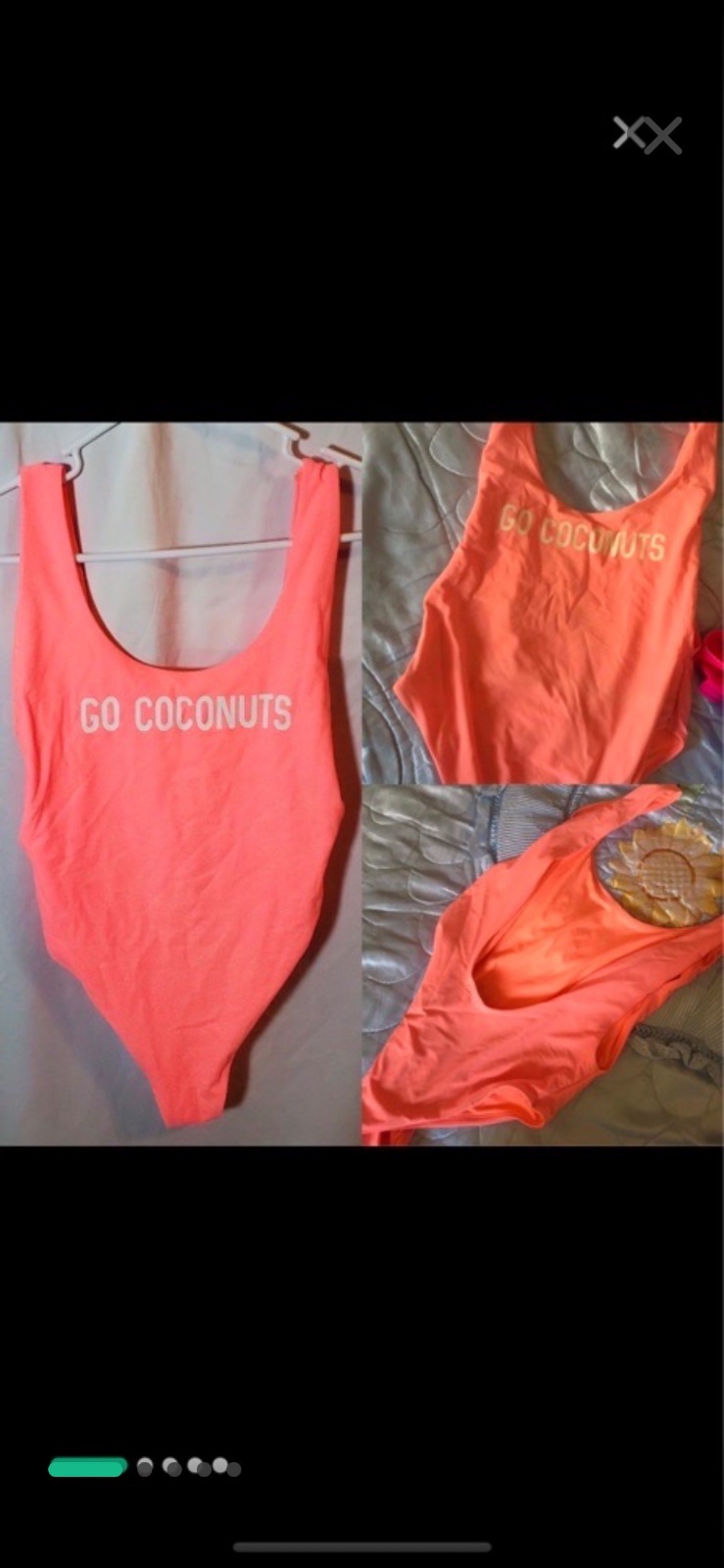 Maillot corail 