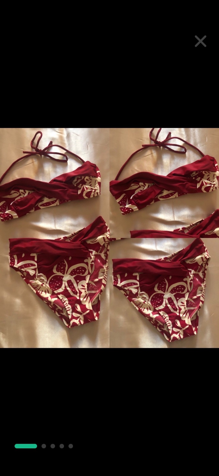 Bikini rouge