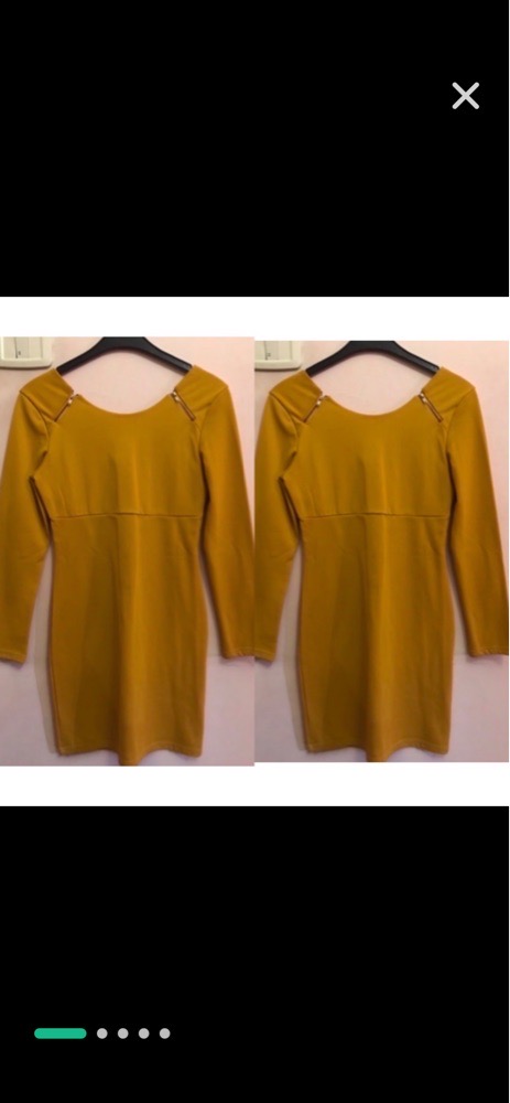 Robe moutarde 
