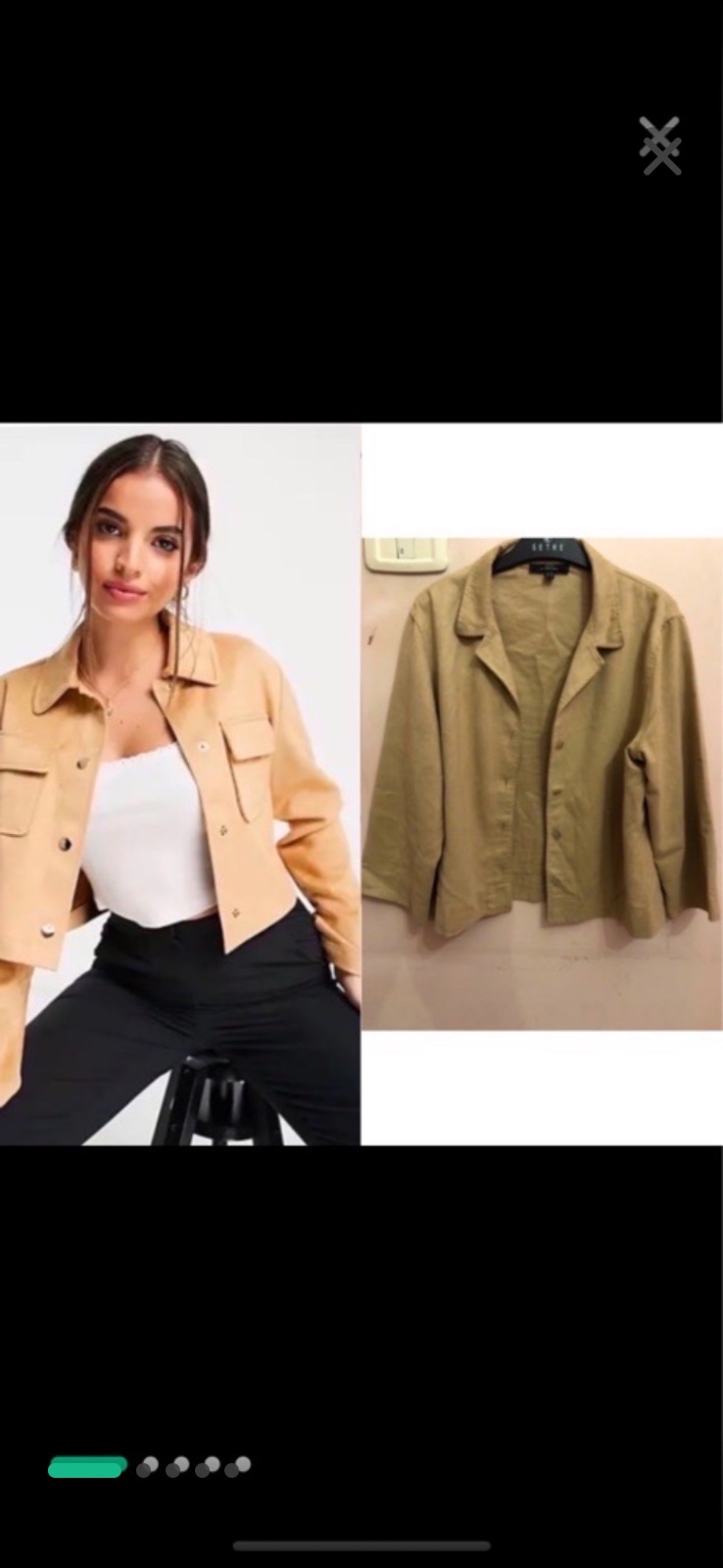 Veste beige 
