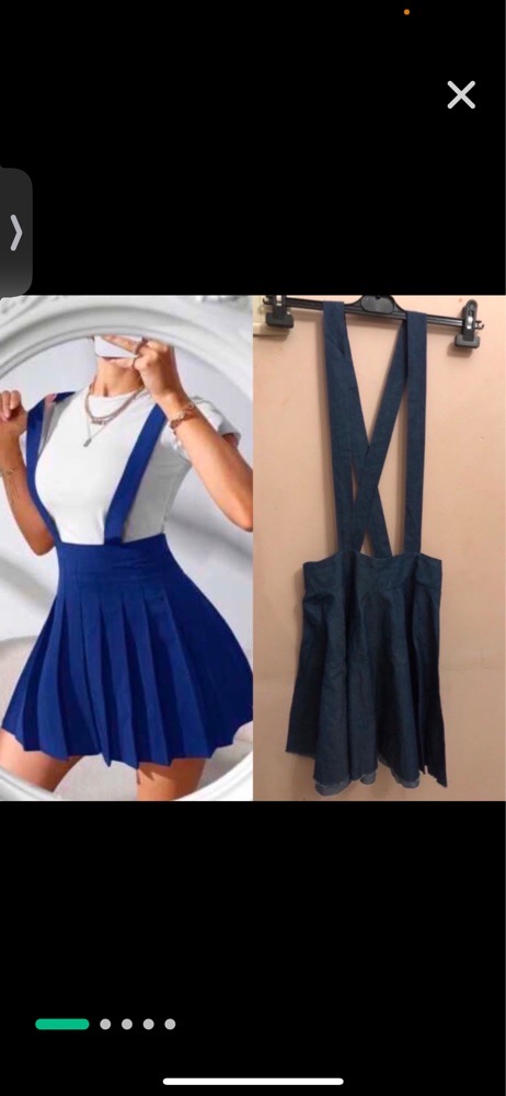 Jupe bleu 