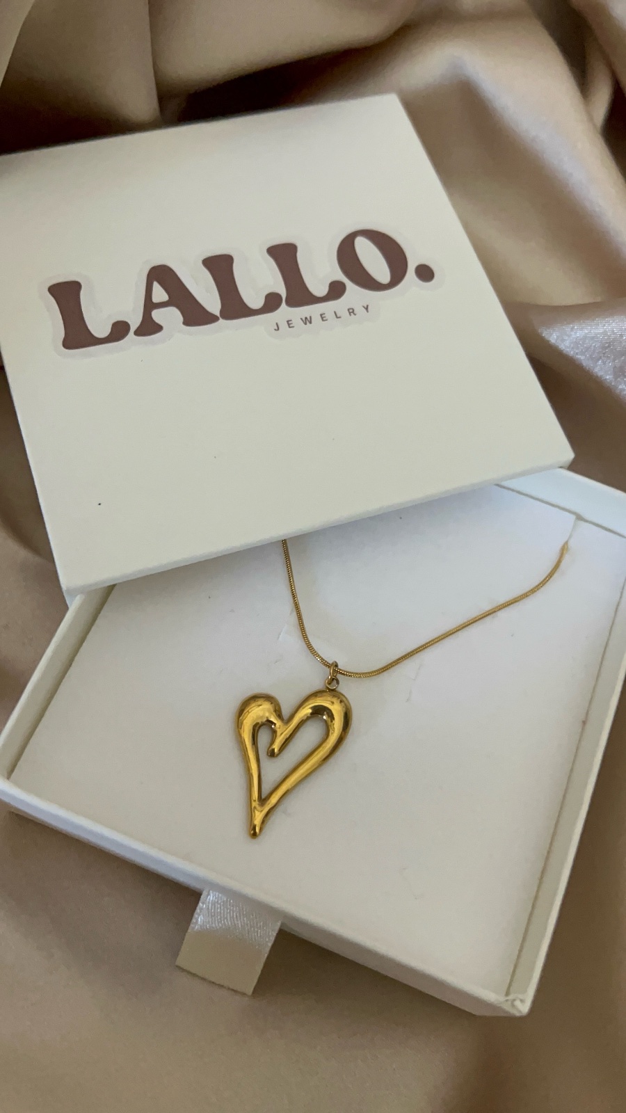 Collier coeur 