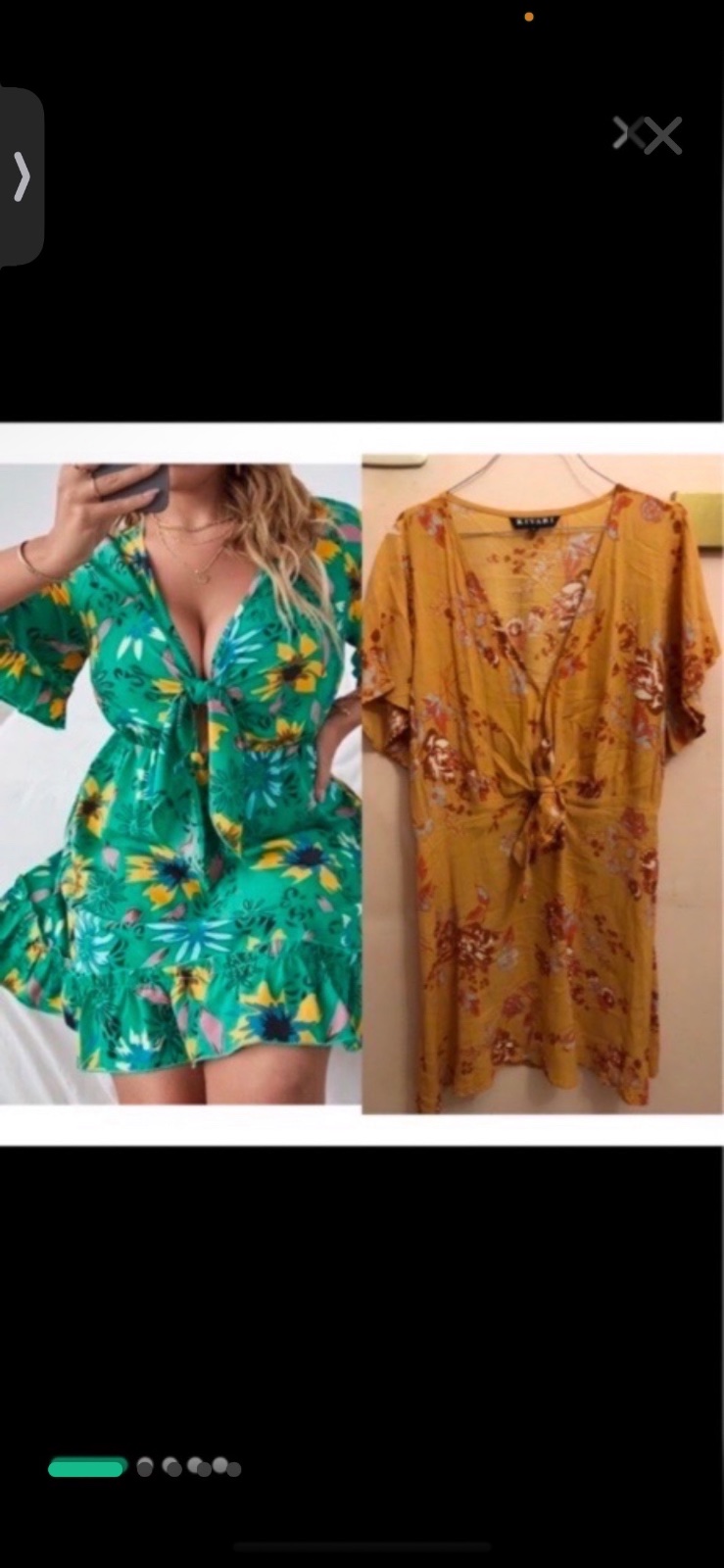 Robe moutarde 