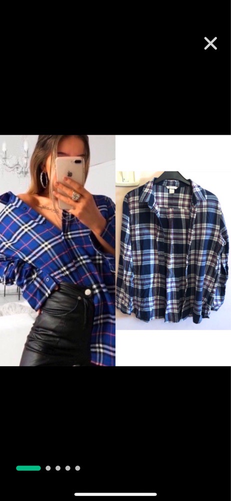 Chemise a carreaux 