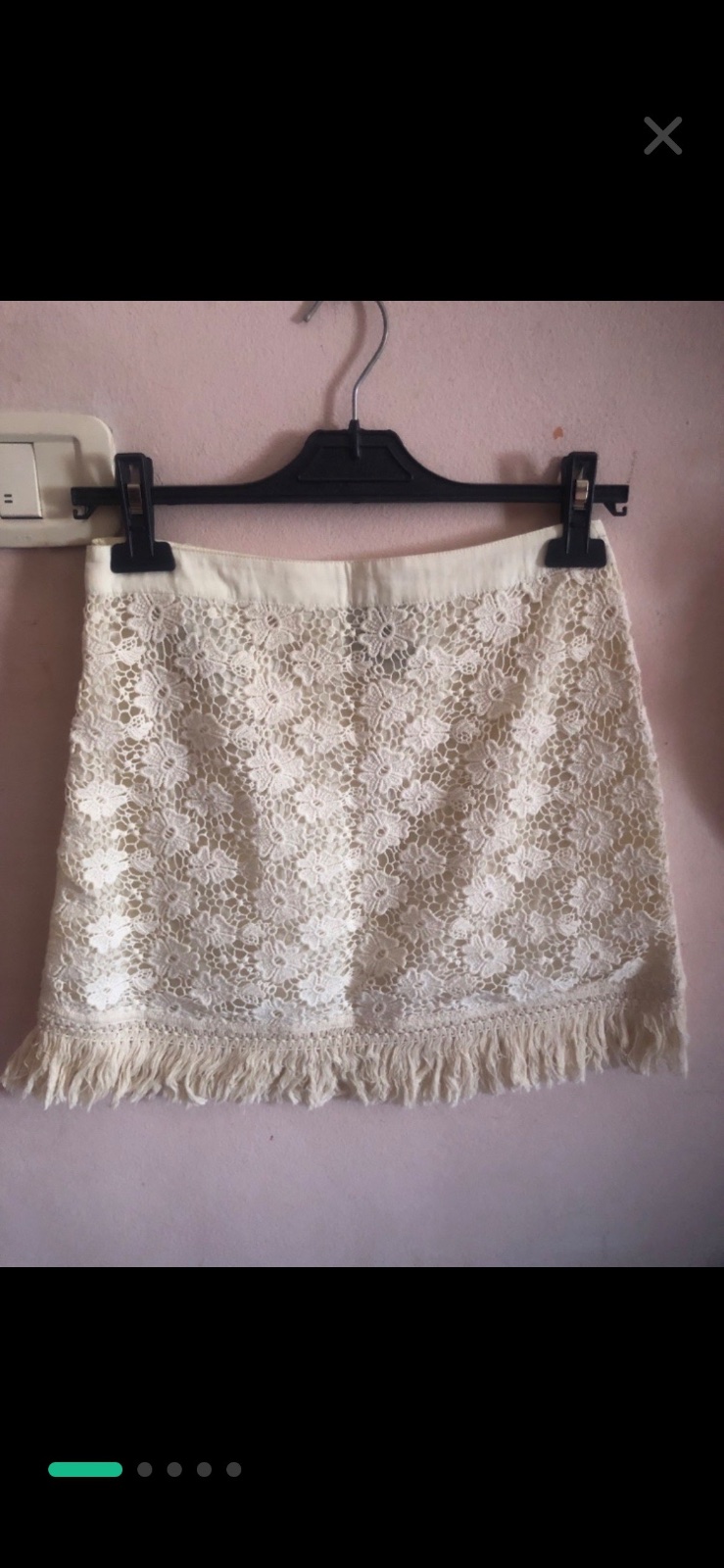 Jupe beige 