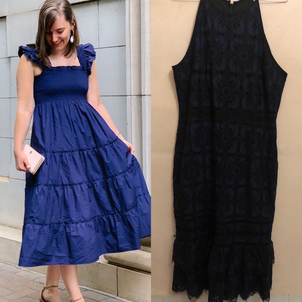 robe bleu