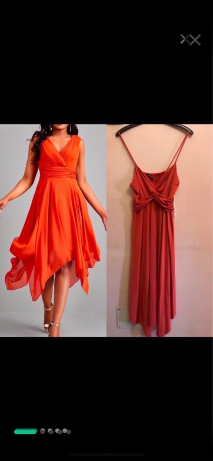 Robe orange