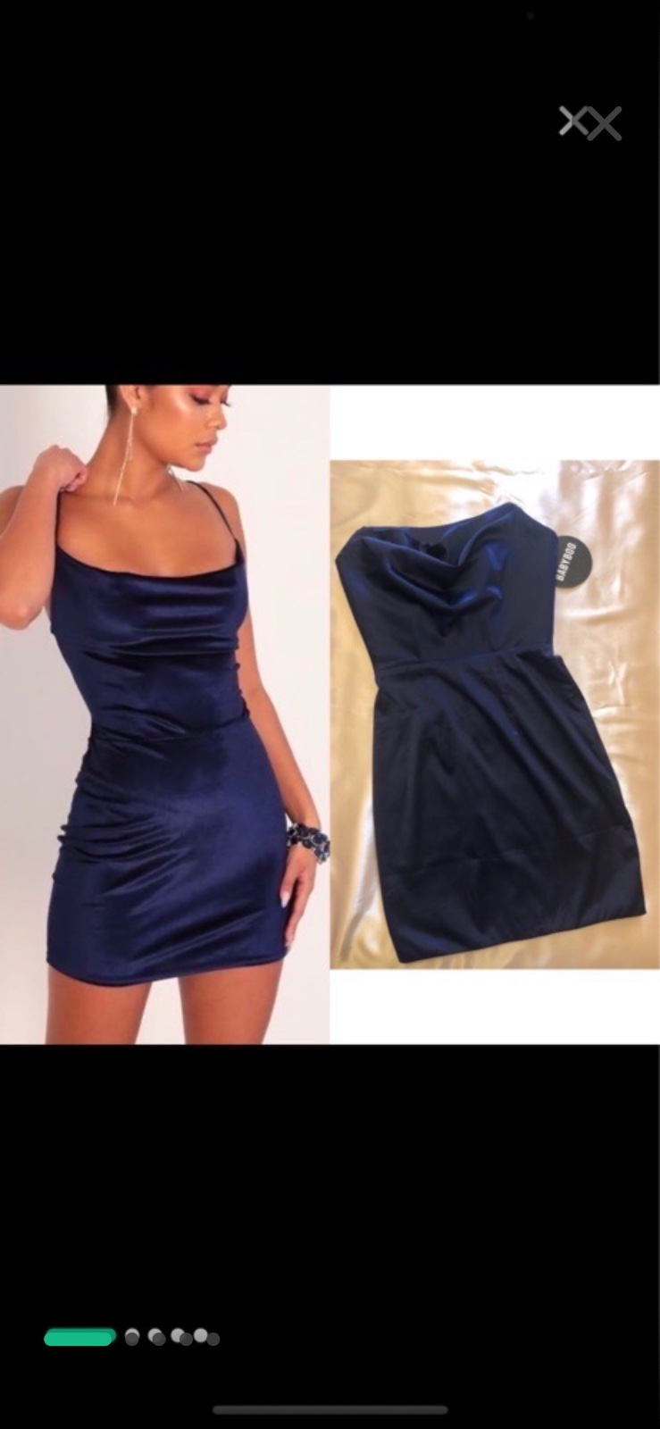 Robe bleu 