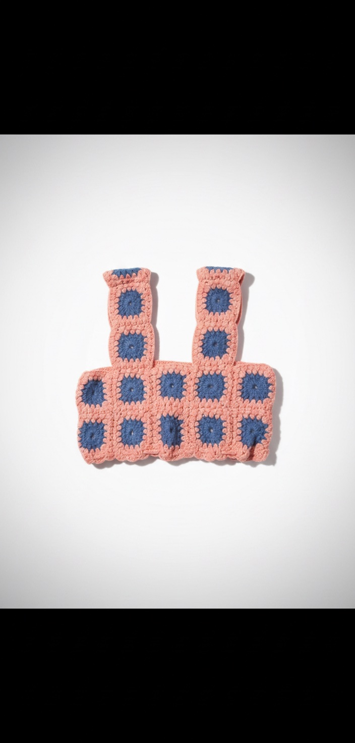 Crop top en crochet
