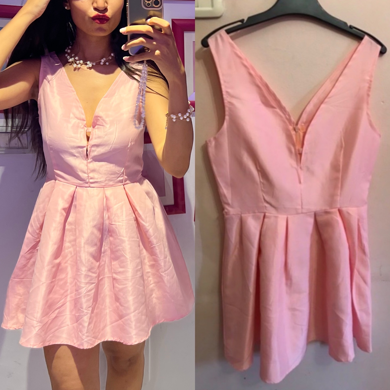 Robe rose 