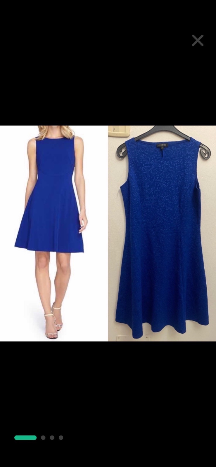Robe bleu
