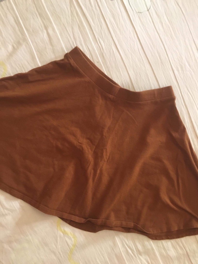 jupe marron