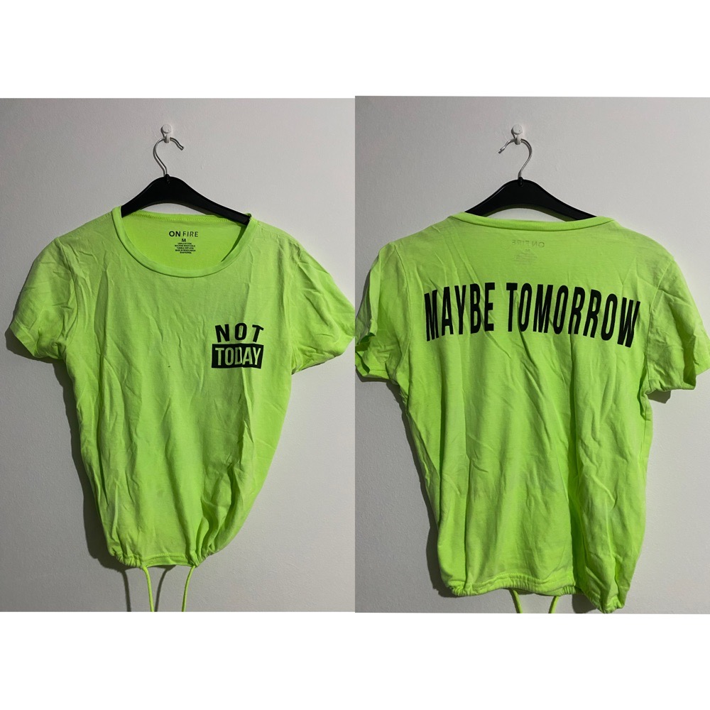 Pull vert fluo