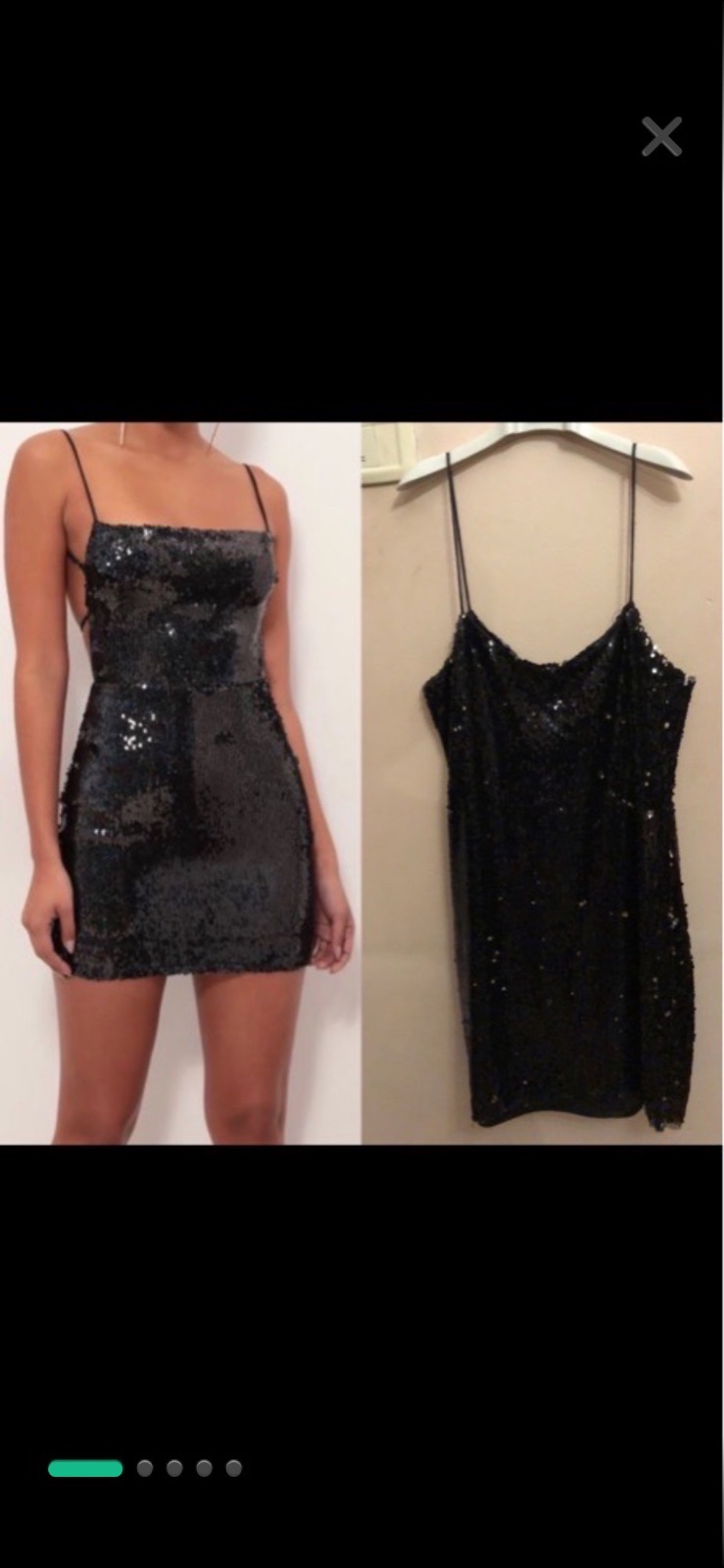 Robe en sequins 