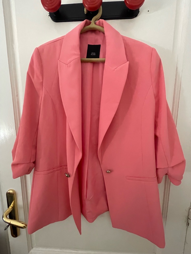Blazer fine couleur d'été river island