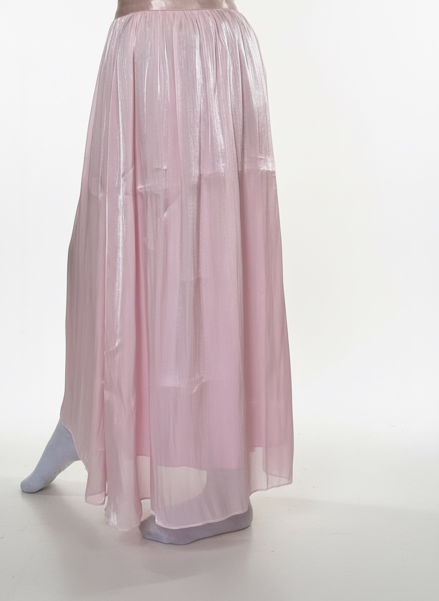 Jupe fine rose s/M