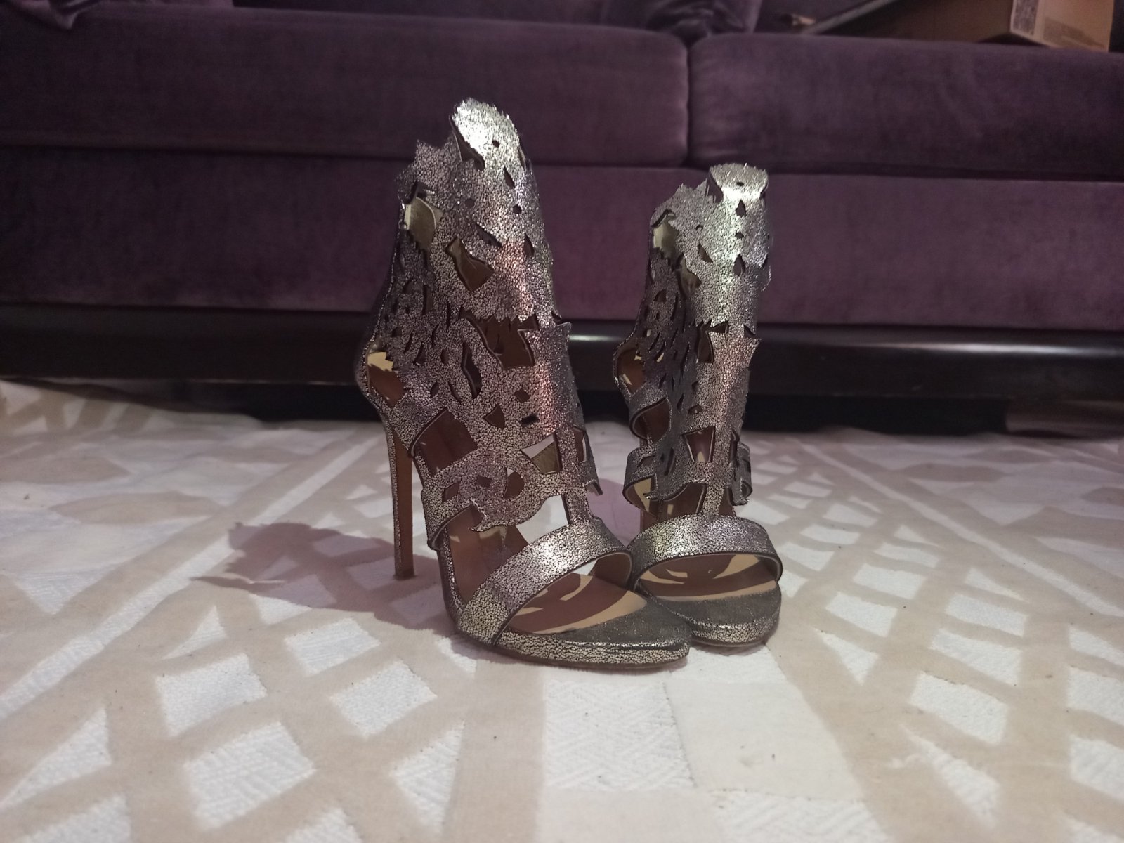 Sandales couleur changeante 