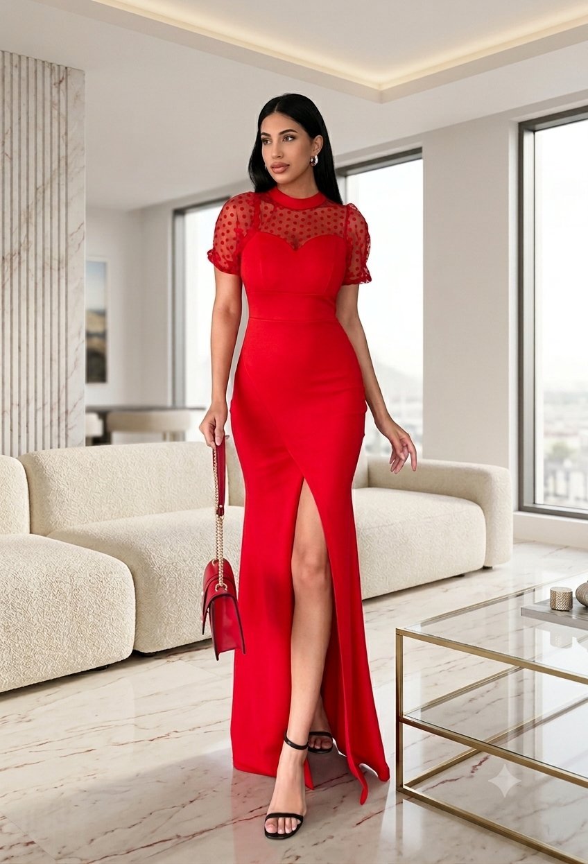 Robe rouge