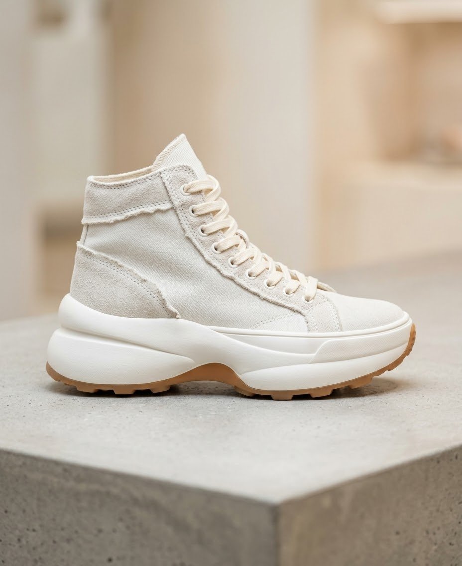 2 paire de high-top trainers bershka jamais porté importation de la france