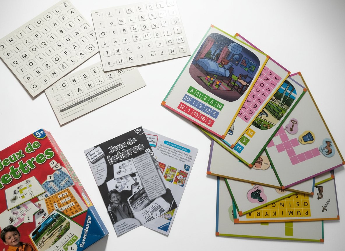 Jeu de lettre pour apprendre le français à votre enfant en s'amusant