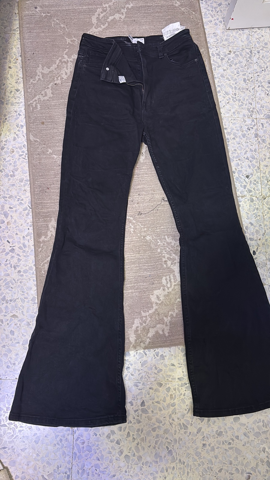 Ponyalon djean bershka coupe flare