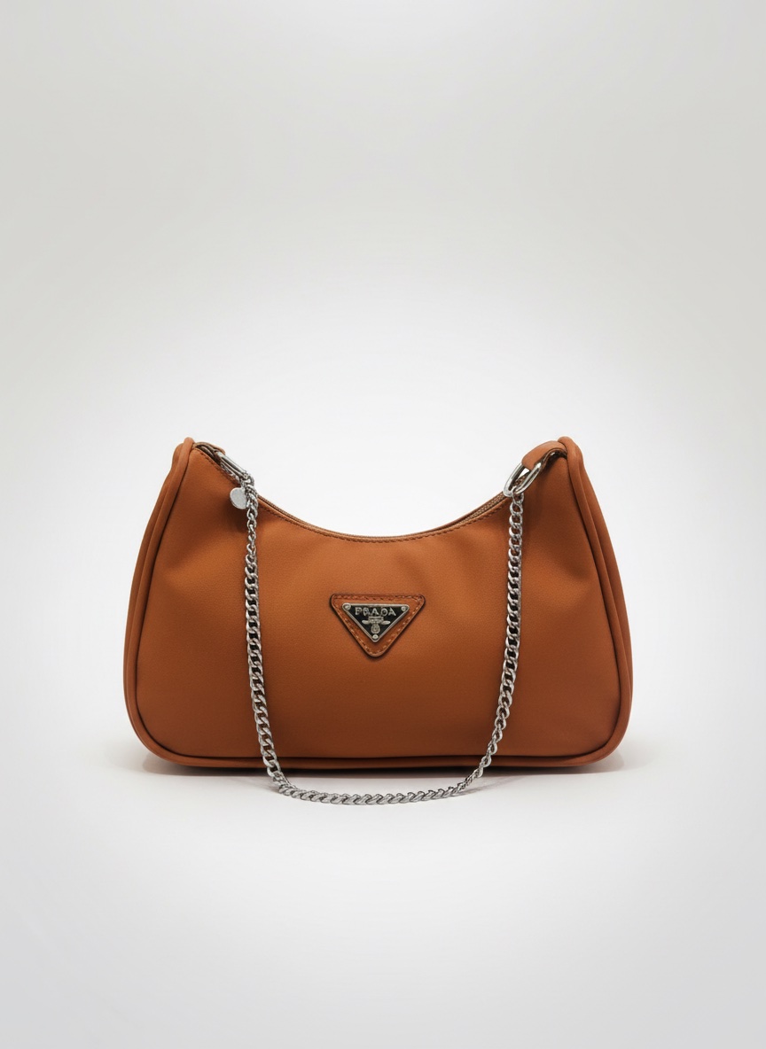 Sac à main marron kaki – Neuf