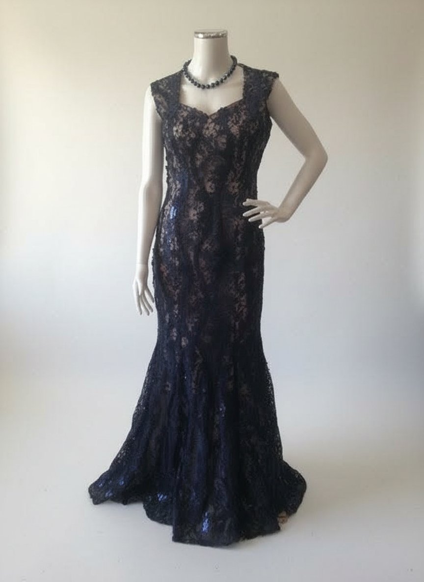 Robe en dentelle