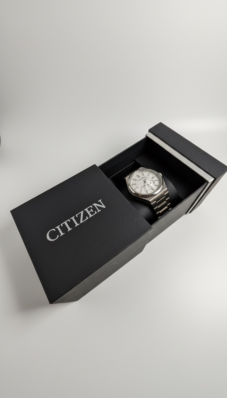 Montre homme Citizen Super Titanium™ argentée, boîtier de 40,5 mm