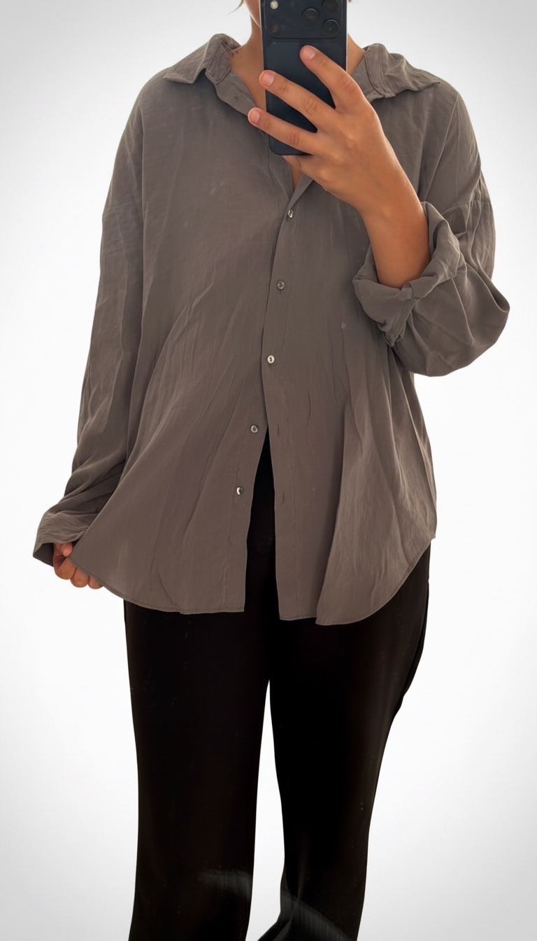 Blouse gris